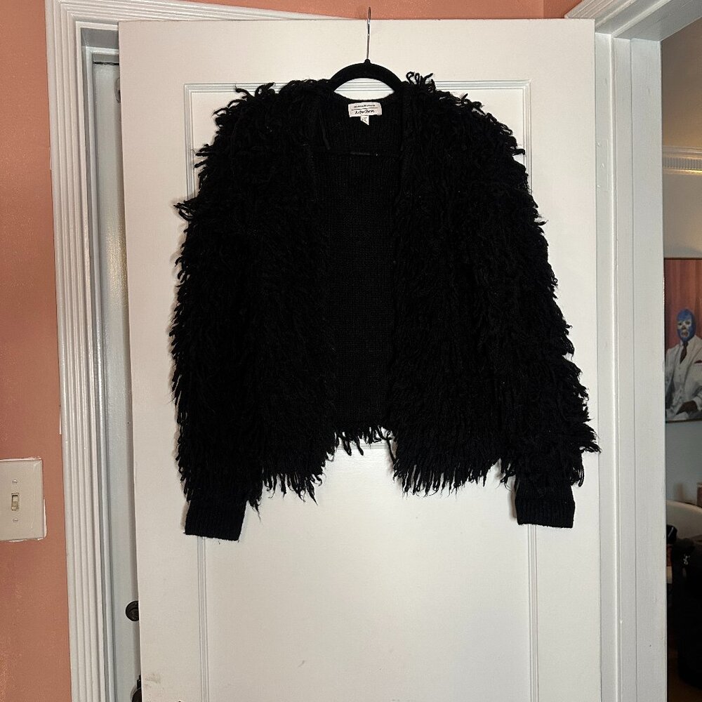 & Other Stories Shaggy Knit Jacket - Size S